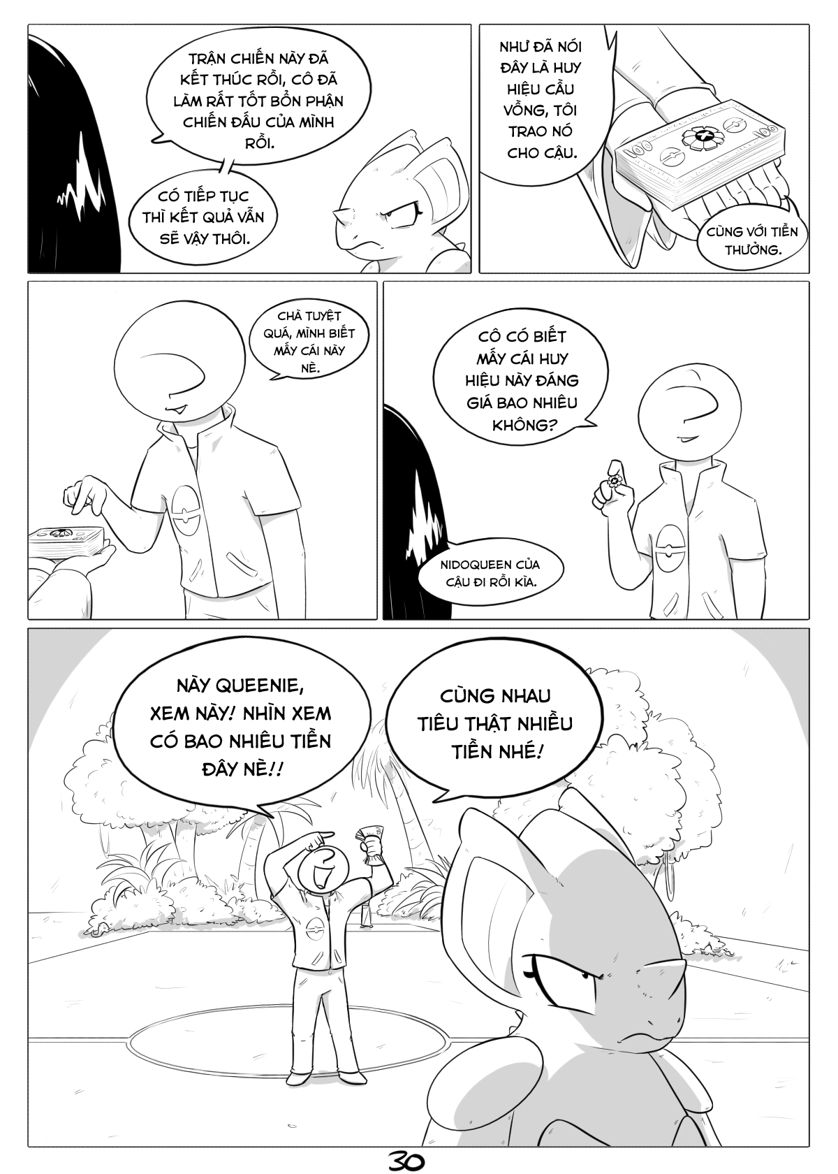 Cuộc phiêu lưu kỳ thú của nidoqueen - Chap 4 - 30