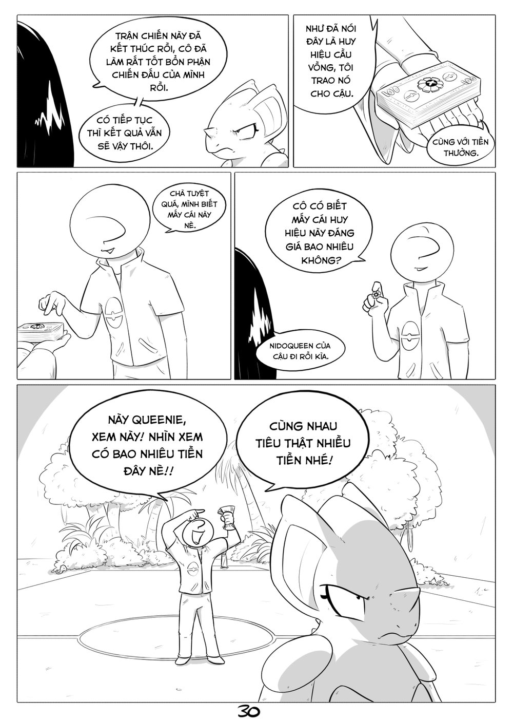 Cuộc phiêu lưu kỳ thú của nidoqueen - Chap 4 - 30