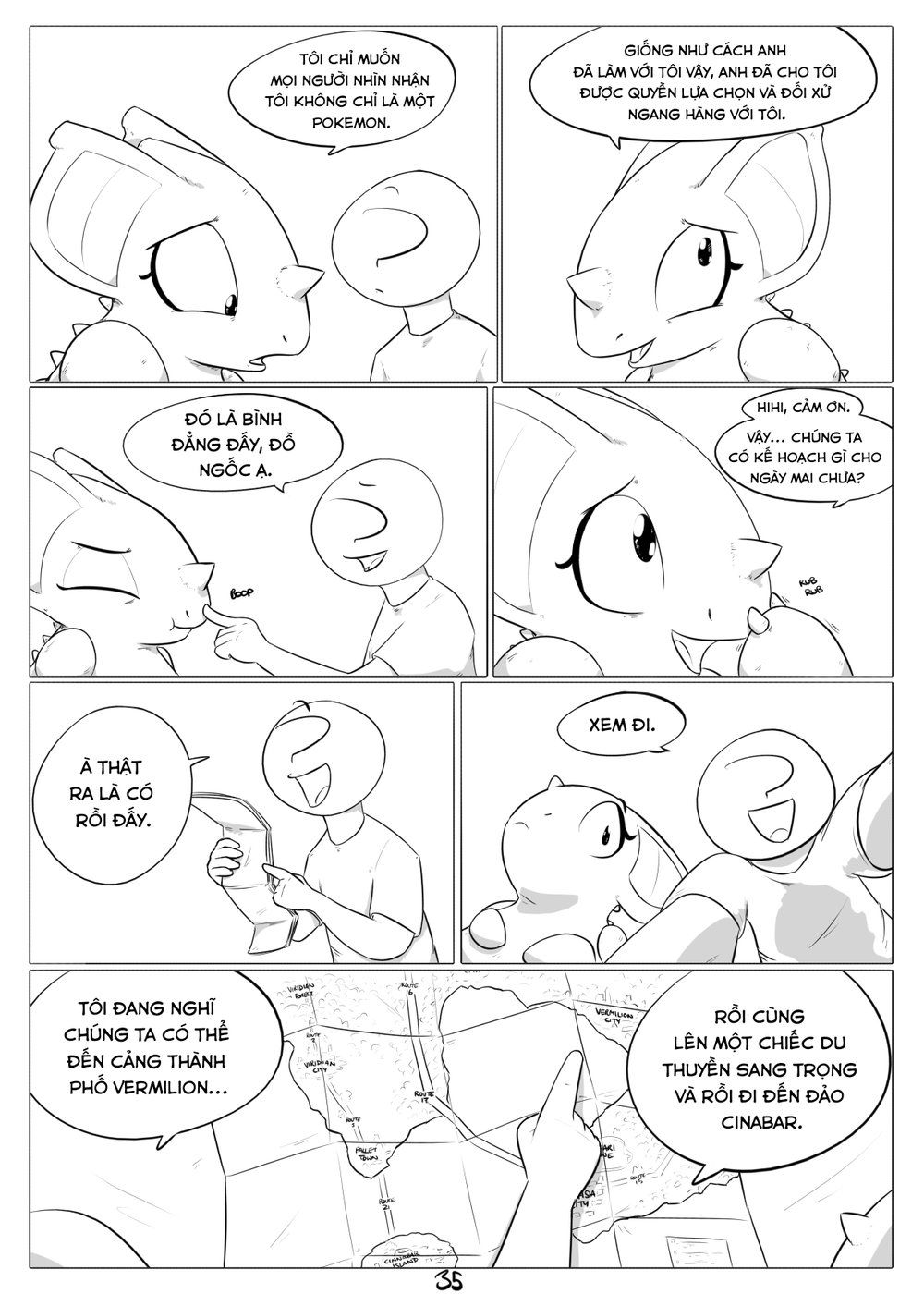 Cuộc phiêu lưu kỳ thú của nidoqueen - Chap 4 - 35