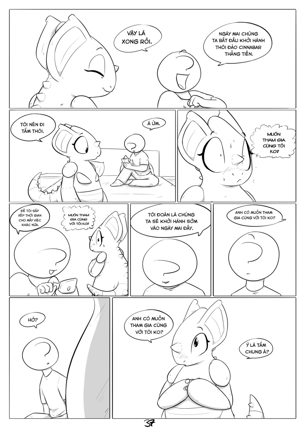 Cuộc phiêu lưu kỳ thú của nidoqueen - Chap 4 - 37