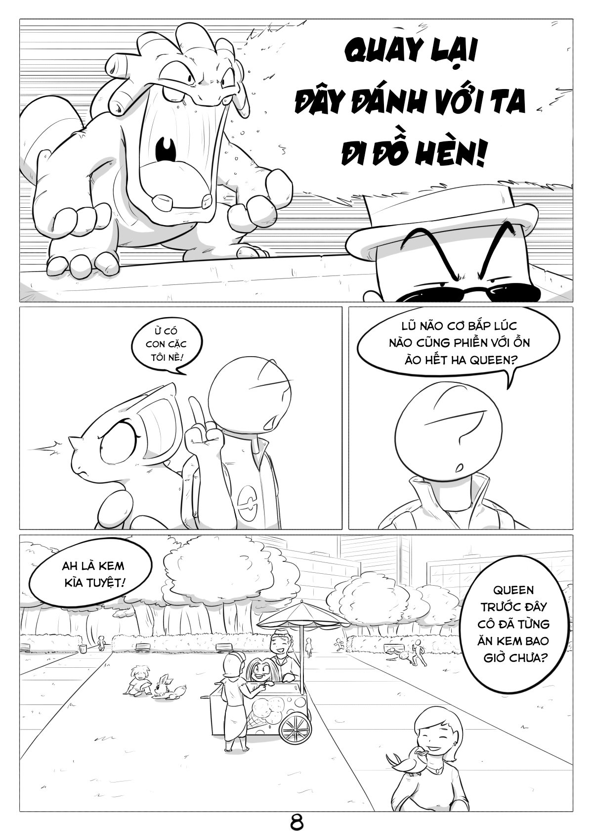 Cuộc phiêu lưu kỳ thú của nidoqueen - Chap 4 - 8