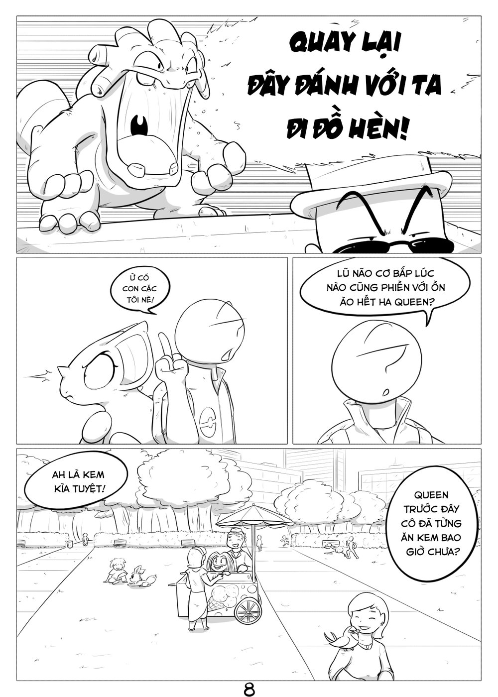 Cuộc phiêu lưu kỳ thú của nidoqueen - Chap 4 - 8