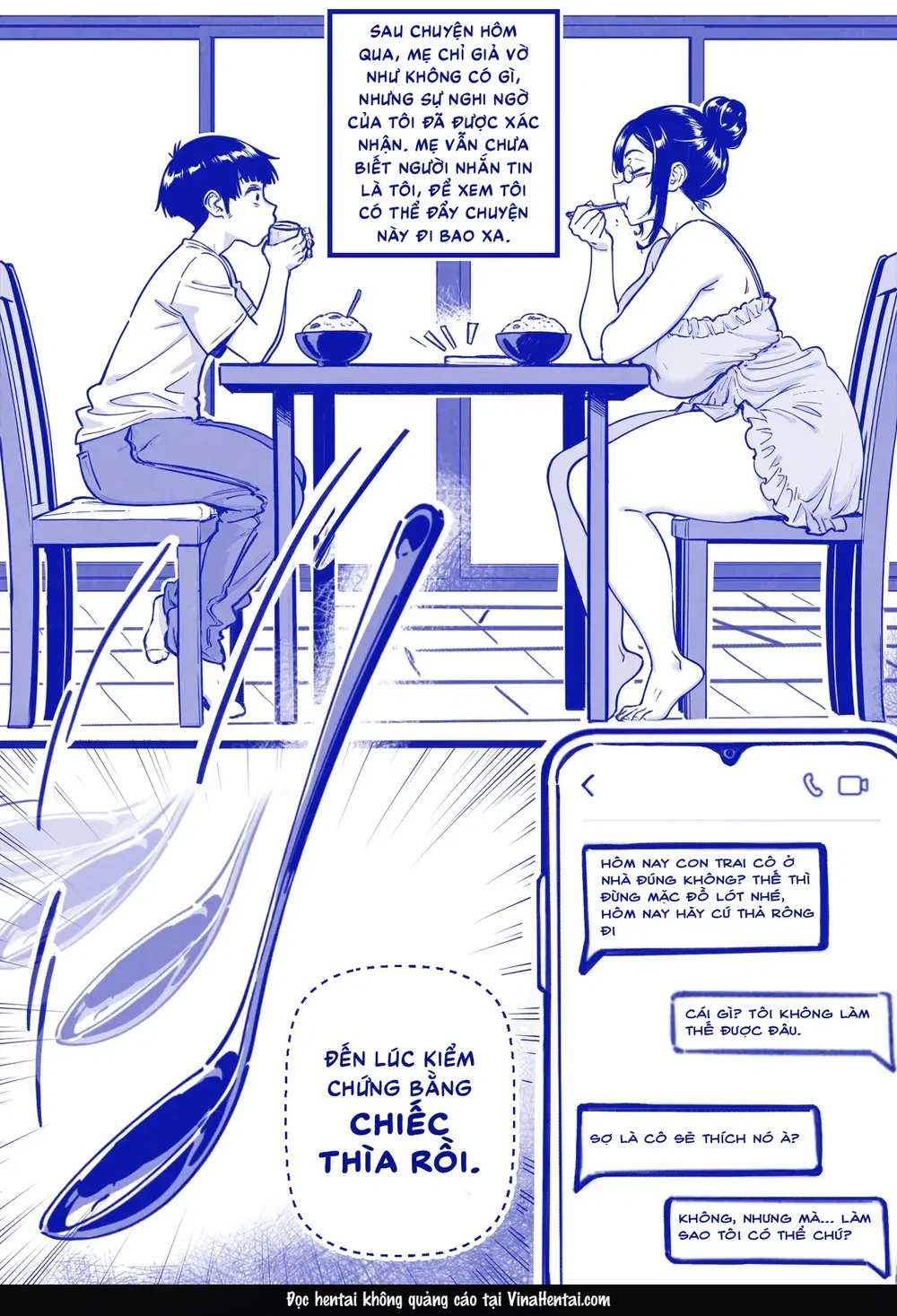 Bạn tình online của tôi là mẹ tôi - Oneshot - 9