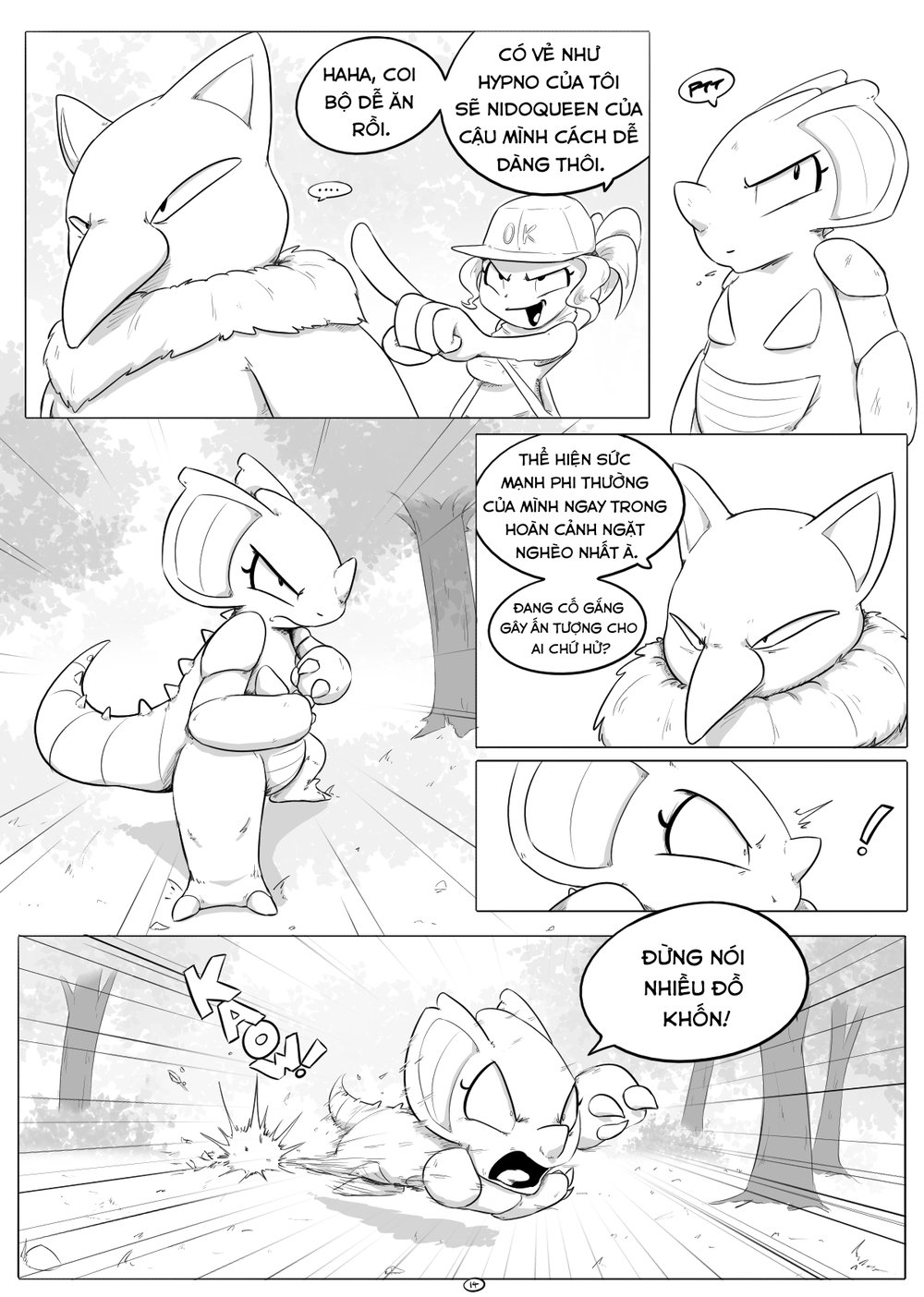 Cuộc phiêu lưu kỳ thú của nidoqueen - Chap 5 - 14