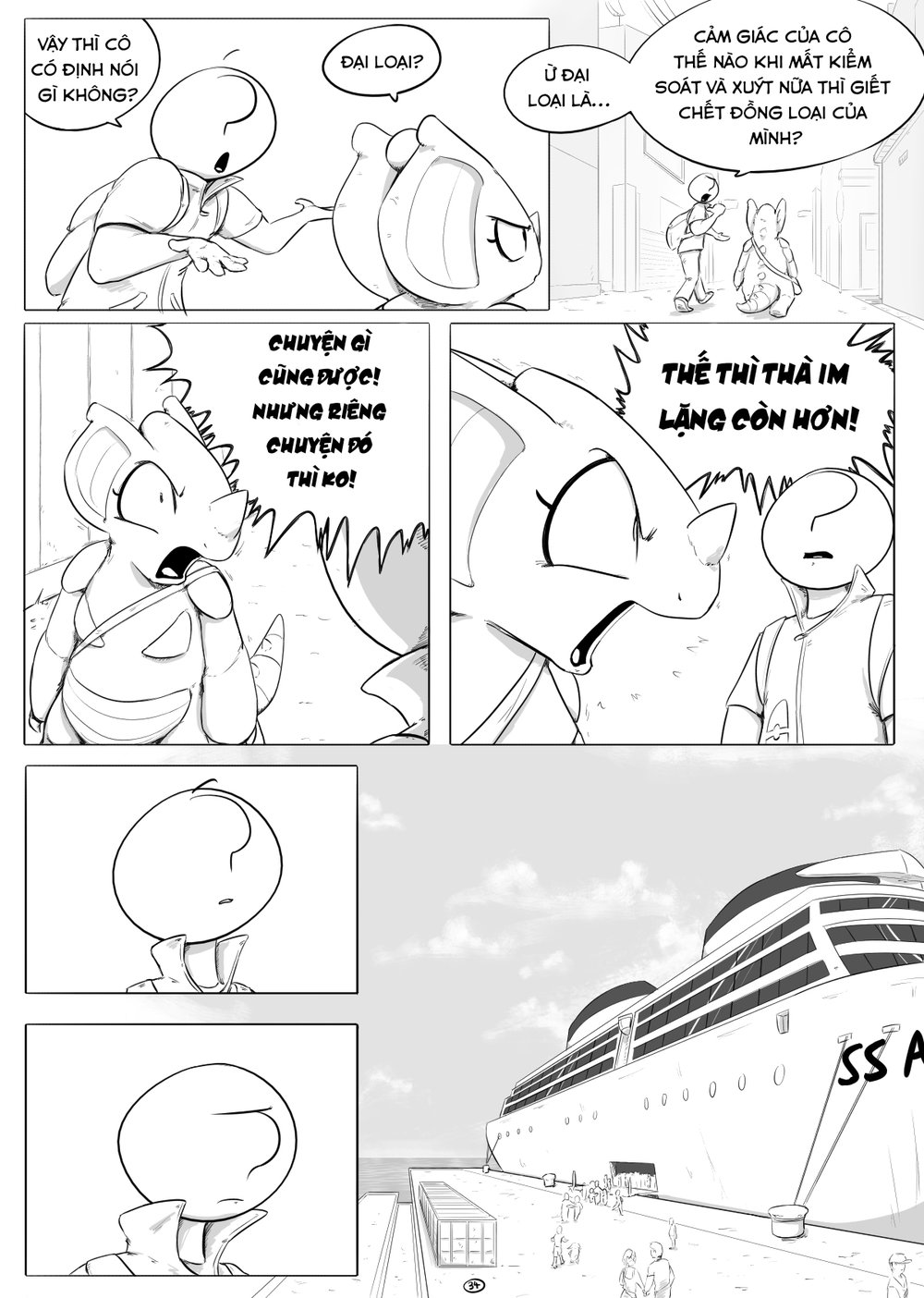 Cuộc phiêu lưu kỳ thú của nidoqueen - Chap 5 - 34