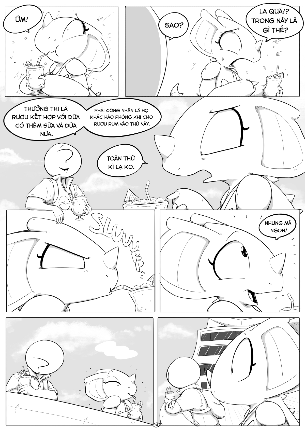 Cuộc phiêu lưu kỳ thú của nidoqueen - Chap 5 - 36