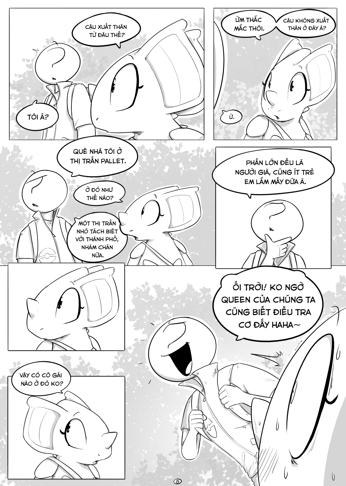 Cuộc phiêu lưu kỳ thú của nidoqueen - Chap 5 - 8