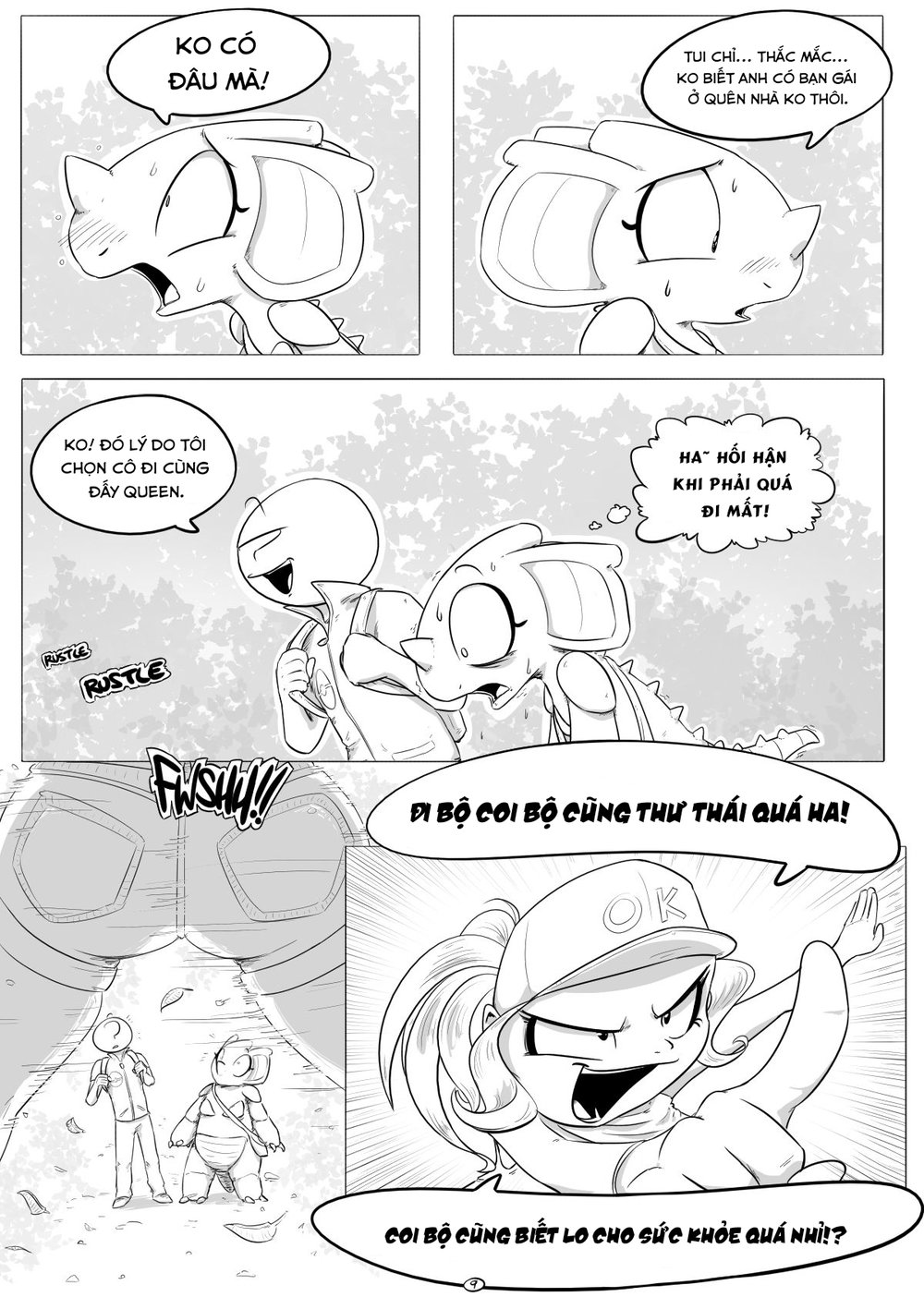 Cuộc phiêu lưu kỳ thú của nidoqueen - Chap 5 - 9