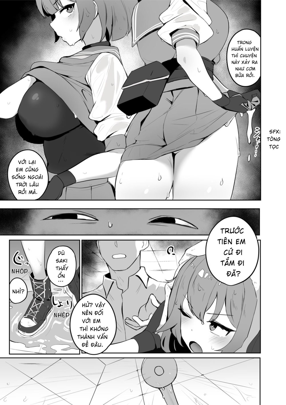 SAKI VỚI VẺ NGOÀI TRONG SUỐT [Blue Archive] - Chap 1 - 5