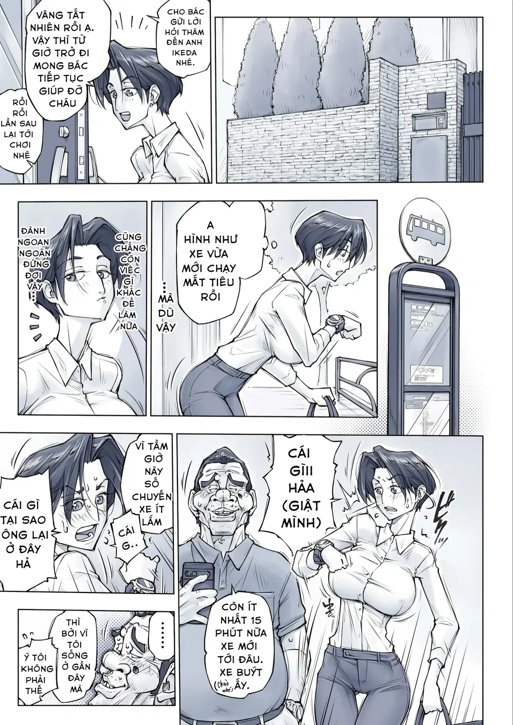 Chị Gái Xinh Đẹp Trông Có Vẻ Hơi Đáng Sợ Nhưng ... - Chap 1 - 37