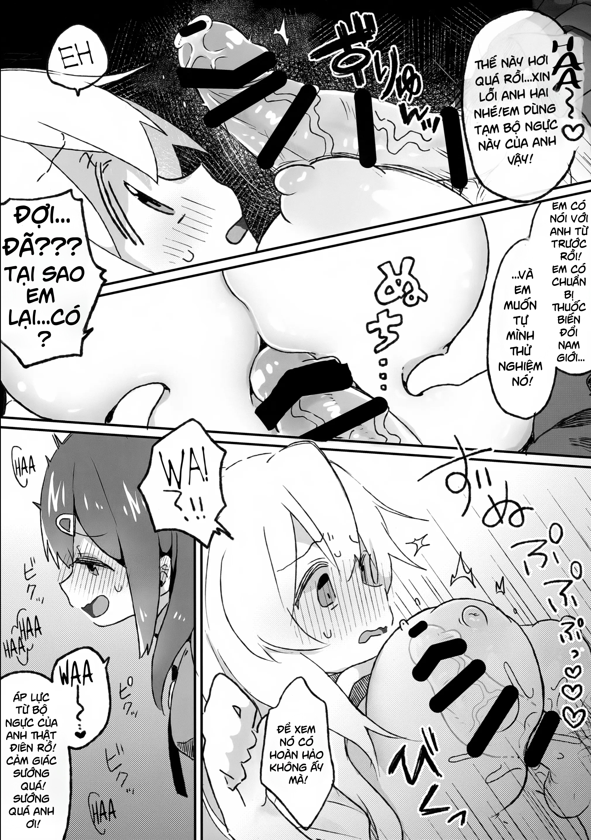 (Puniket 51) [Doanobu (Satotuki Tiyo)] Oppai ga... - Oneshot Bb Futa - 10