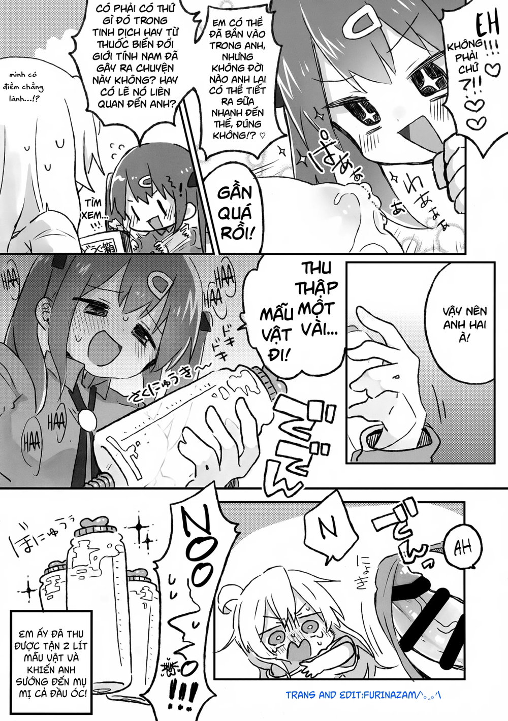 (Puniket 51) [Doanobu (Satotuki Tiyo)] Oppai ga... - Oneshot Bb Futa - 16