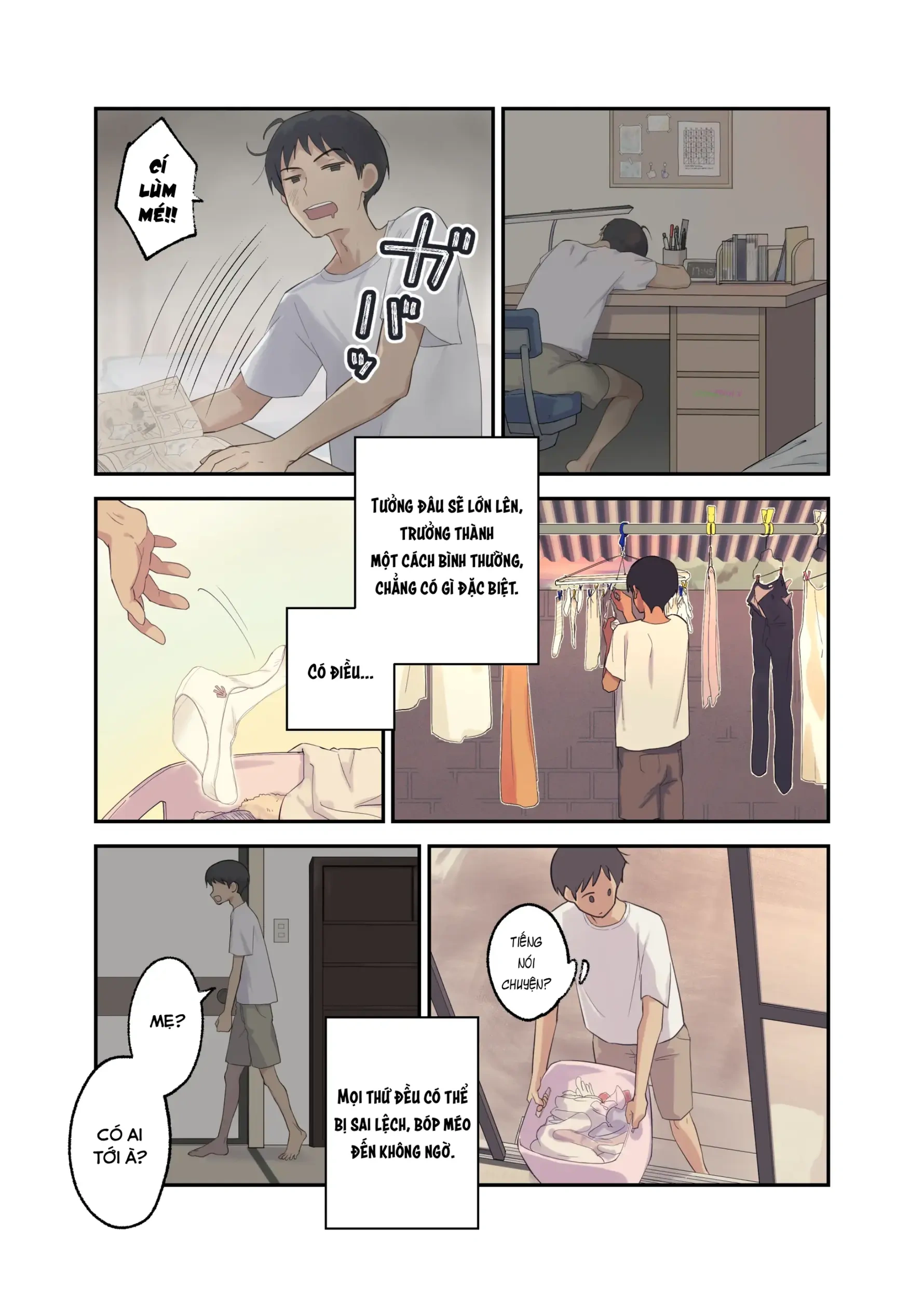 Tomo Chin ni Ochita Haha to Sore ni Mezameru Ore. - chap 1 - 3
