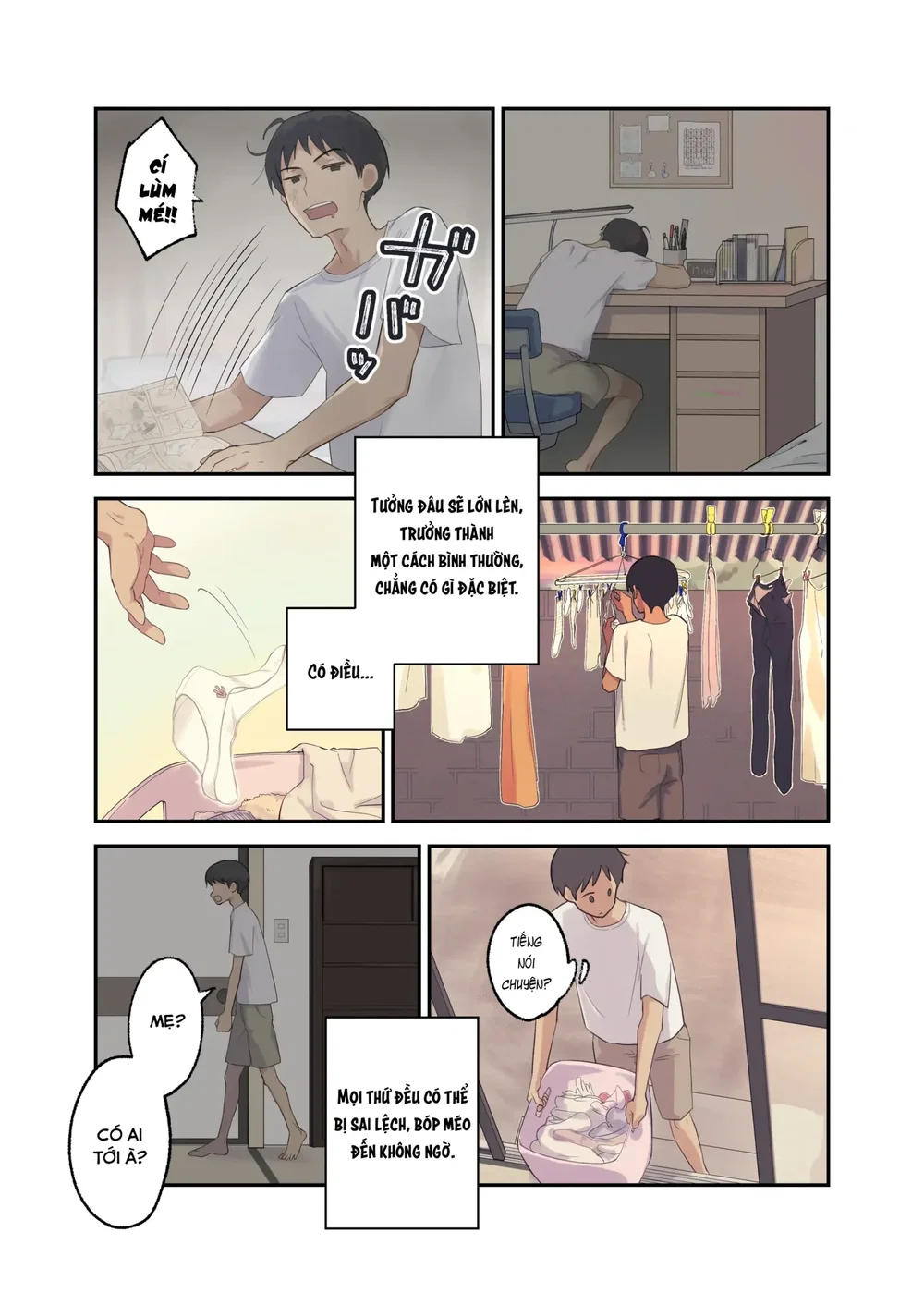 Tomo Chin ni Ochita Haha to Sore ni Mezameru Ore. - chap 1 - 3