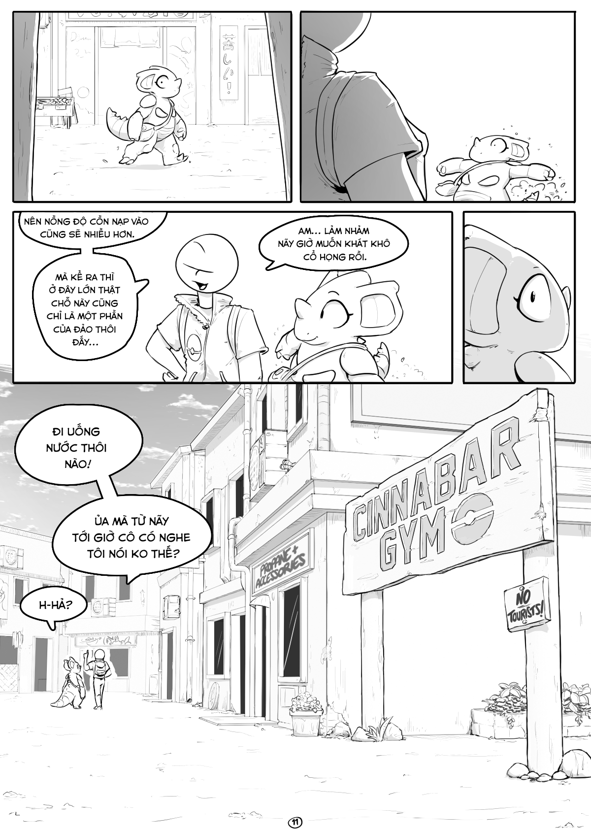 Cuộc phiêu lưu kỳ thú của nidoqueen - Chap 6 - 11