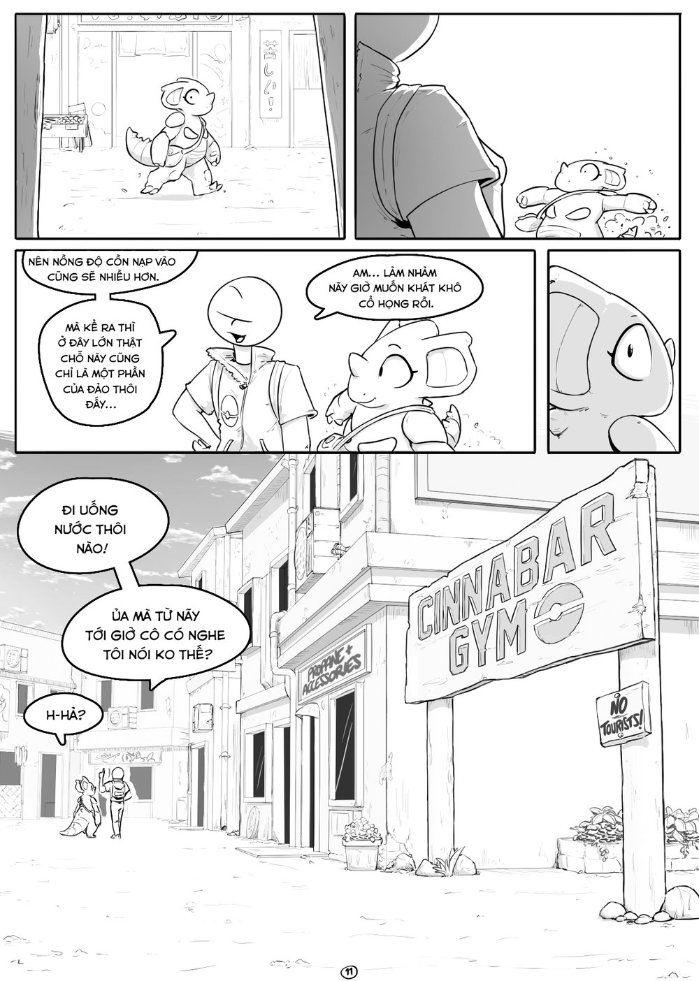 Cuộc phiêu lưu kỳ thú của nidoqueen - Chap 6 - 11