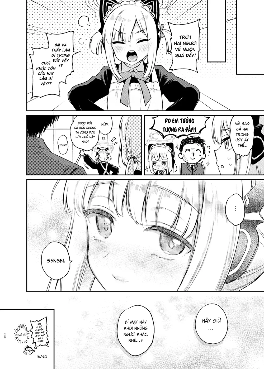 Sensei, đừng có nói cho mọi người biết nhé? - Chap 1 - 20