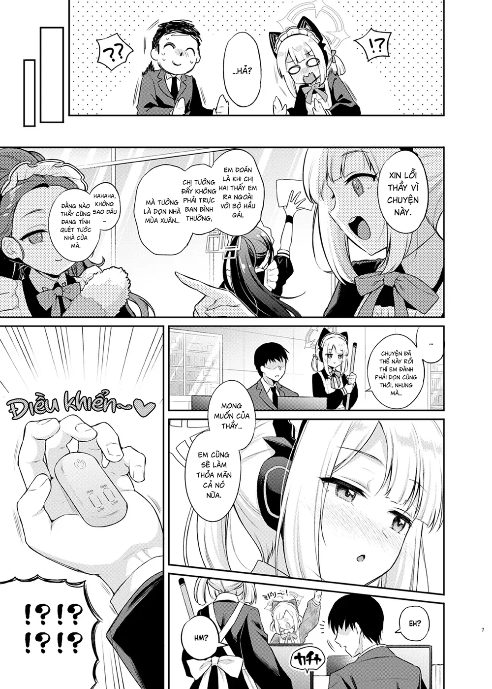 Sensei, đừng có nói cho mọi người biết nhé? - Chap 1 - 7