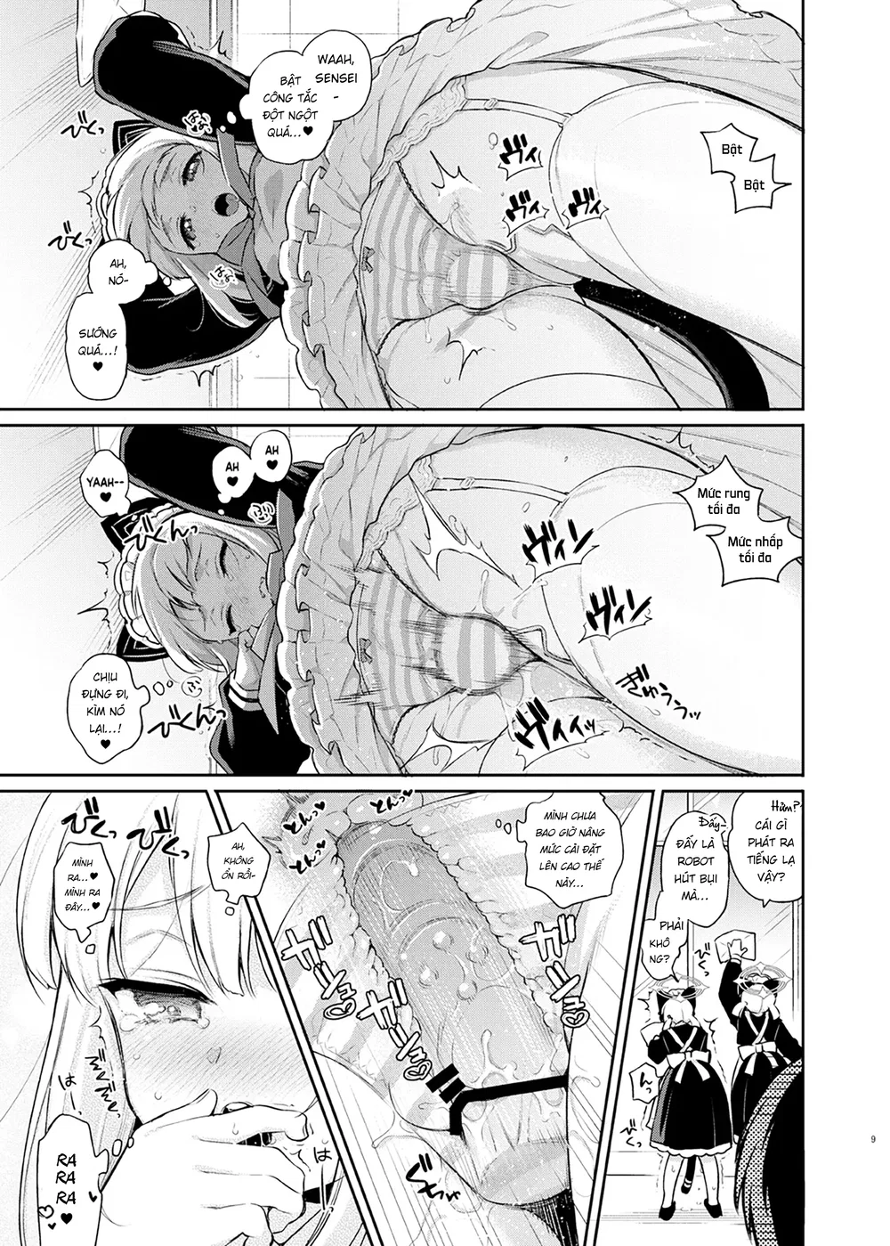 Sensei, đừng có nói cho mọi người biết nhé? - Chap 1 - 9
