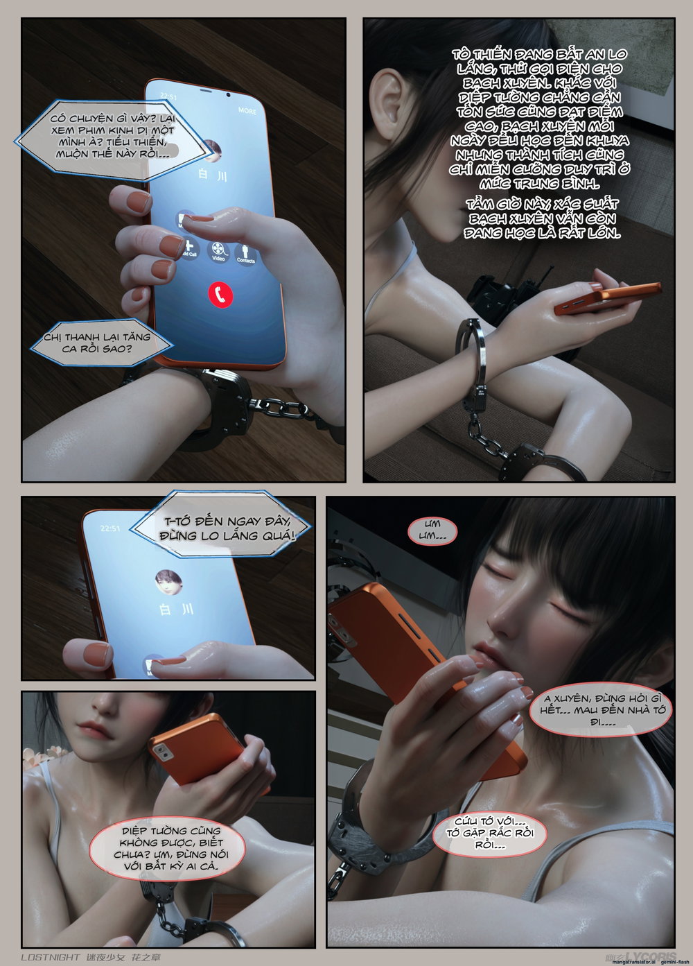 Thiếu Nữ Lạc Trong Đêm - Chương Của Hoa - Chương 1 - 50