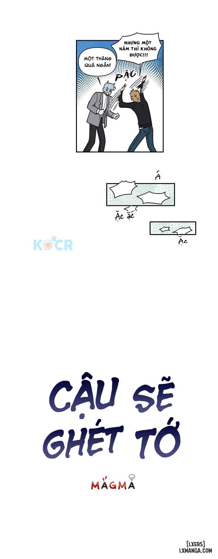 Cậu sẽ ghét tớ - Chap 4 - 3