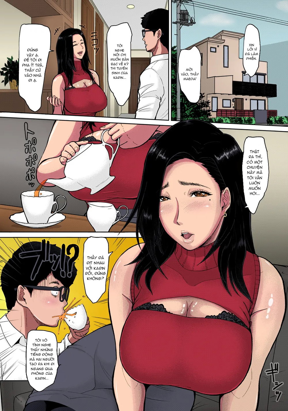 Anh gia sư này đến mẹ của học sinh cũng không tha! - Chap 1 - 5