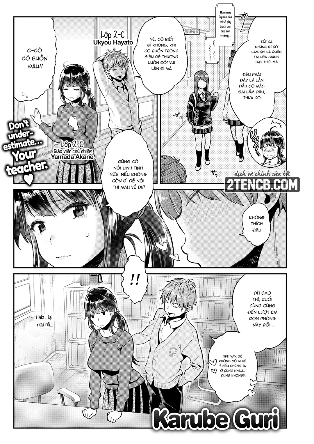 Những buổi học phụ đạo với sensei - Chap 1 - 1