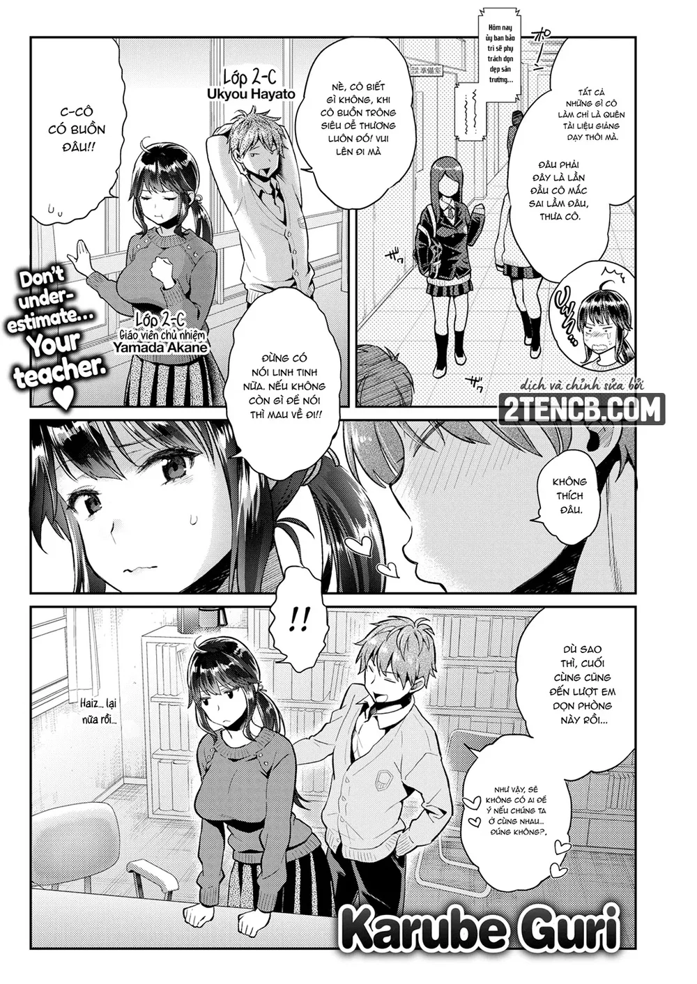 Những buổi học phụ đạo với sensei - Chap 1 - 1