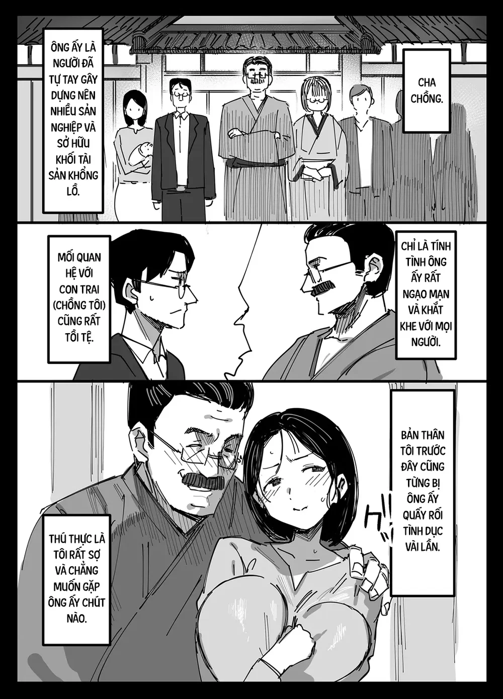 Vợ bán thân cho cha chồng - Chap 1 - 4