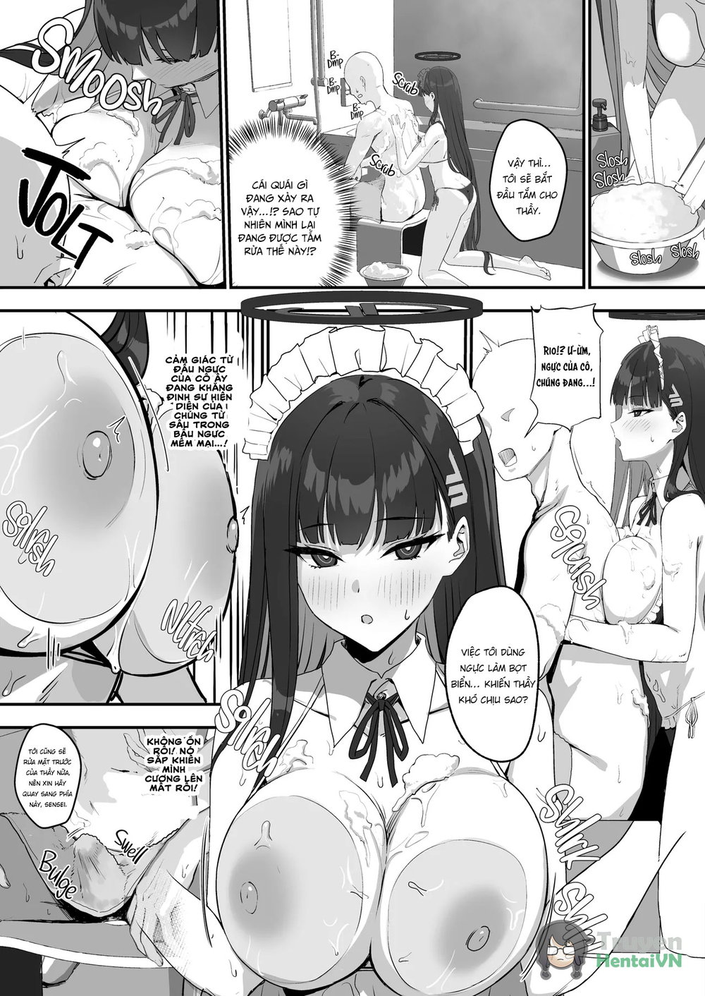 Tsukatsuki Rio no Maid Seikatsu (Blue Archive) - Chap 1 - 10
