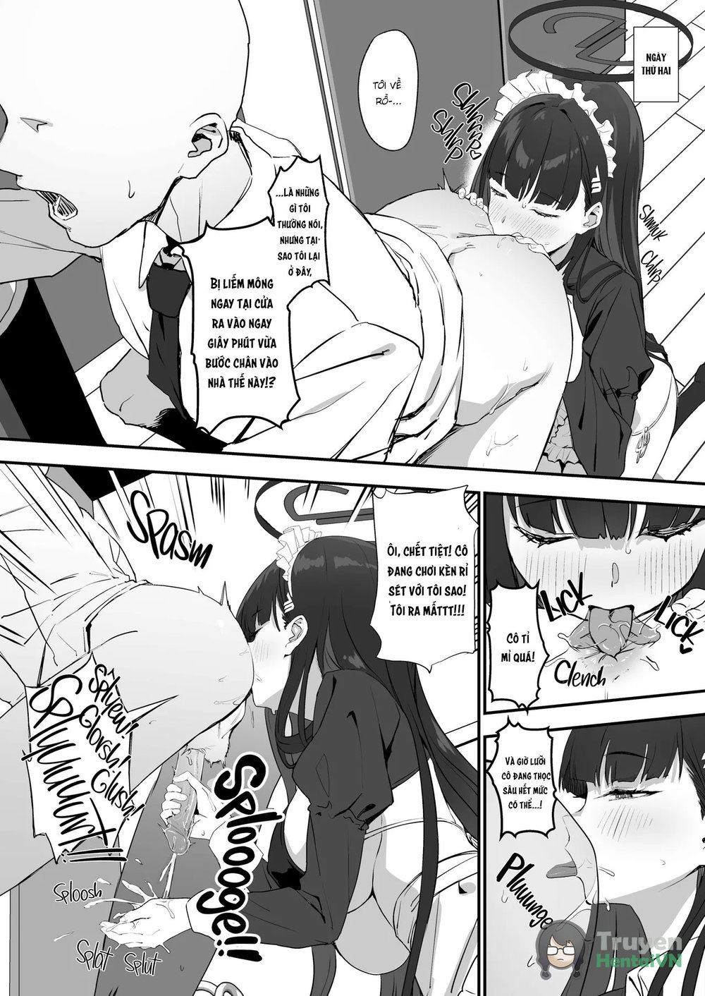Tsukatsuki Rio no Maid Seikatsu (Blue Archive) - Chap 1 - 15