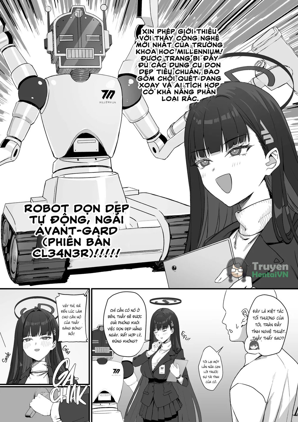 Tsukatsuki Rio no Maid Seikatsu (Blue Archive) - Chap 1 - 6