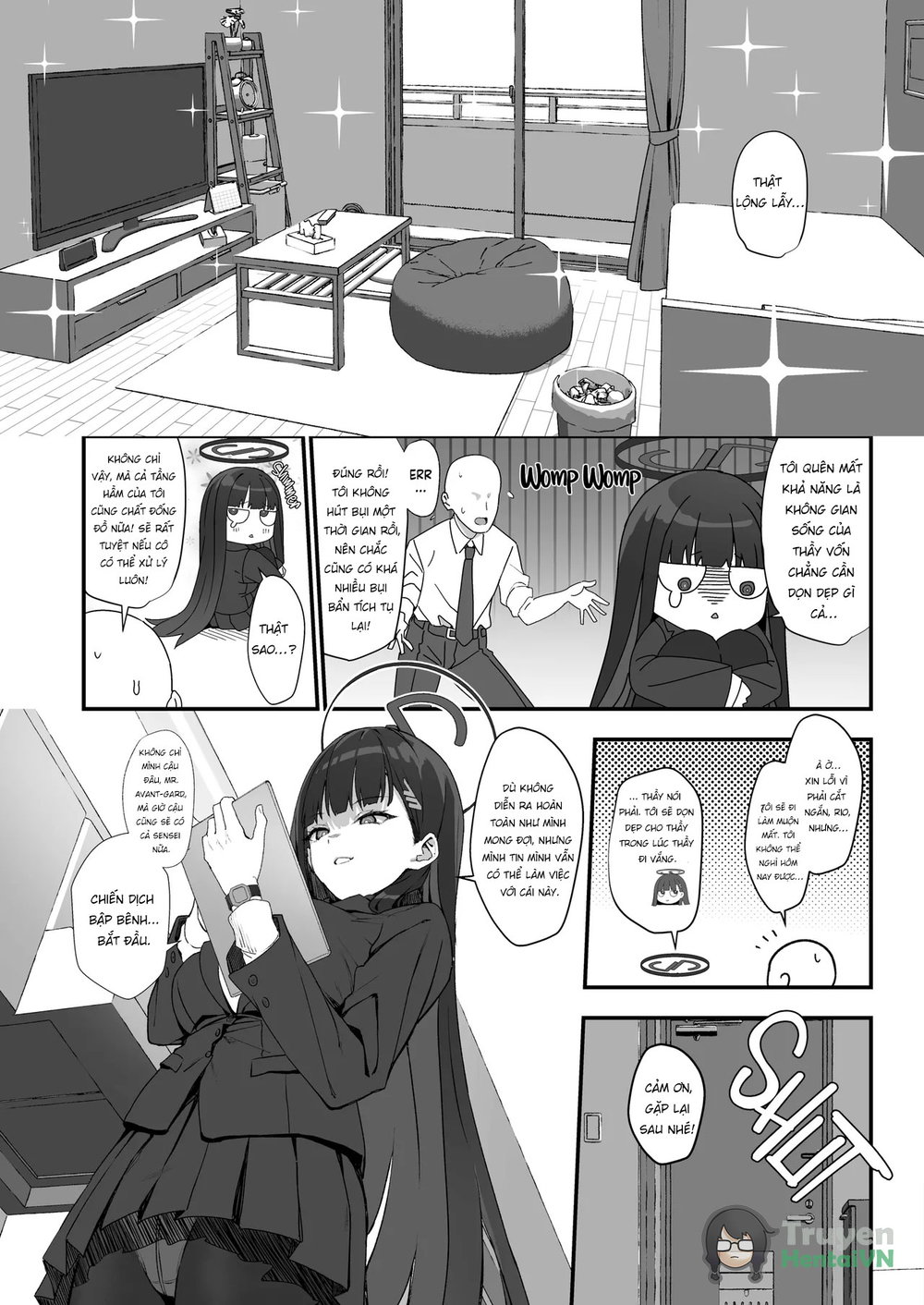 Tsukatsuki Rio no Maid Seikatsu (Blue Archive) - Chap 1 - 7