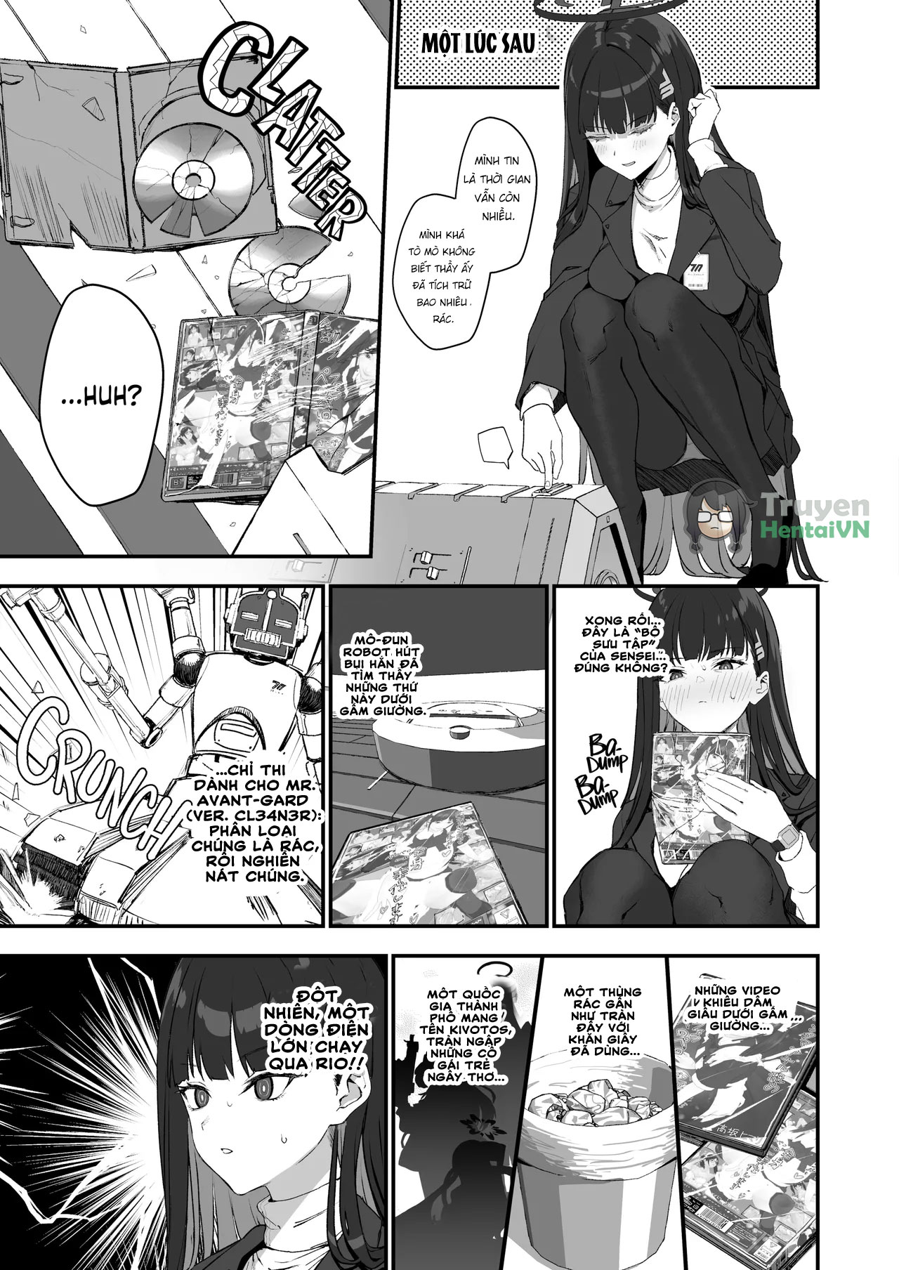 Tsukatsuki Rio no Maid Seikatsu (Blue Archive) - Chap 1 - 8