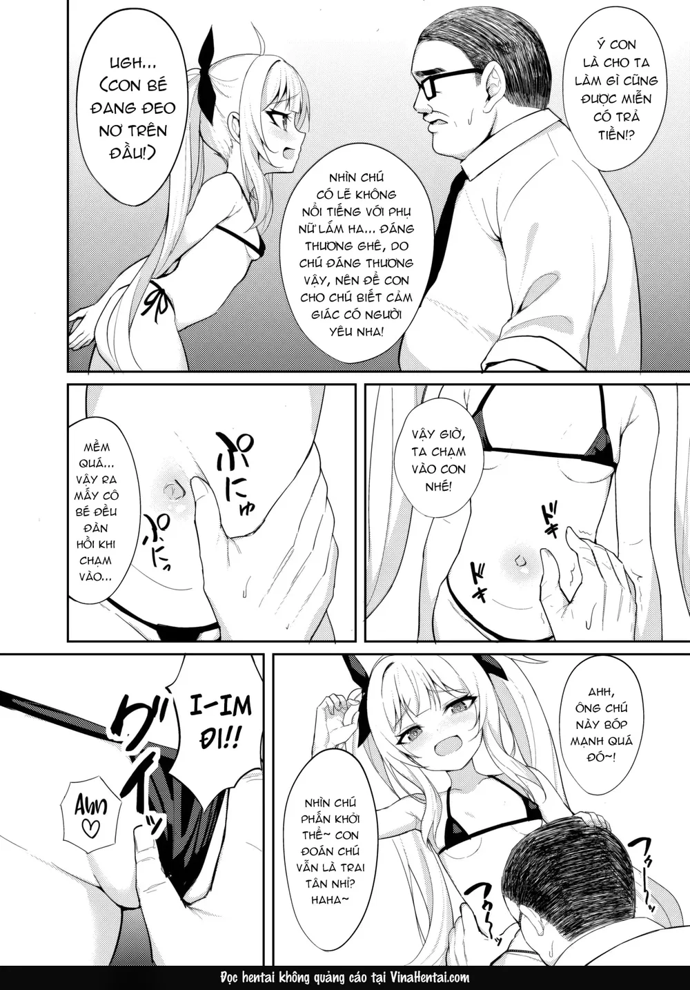 Ông chú dạy cháu gái bố láo bằng cách thôi miên - Chap 2: Giai đoạn bồn thịt công cộng - 9