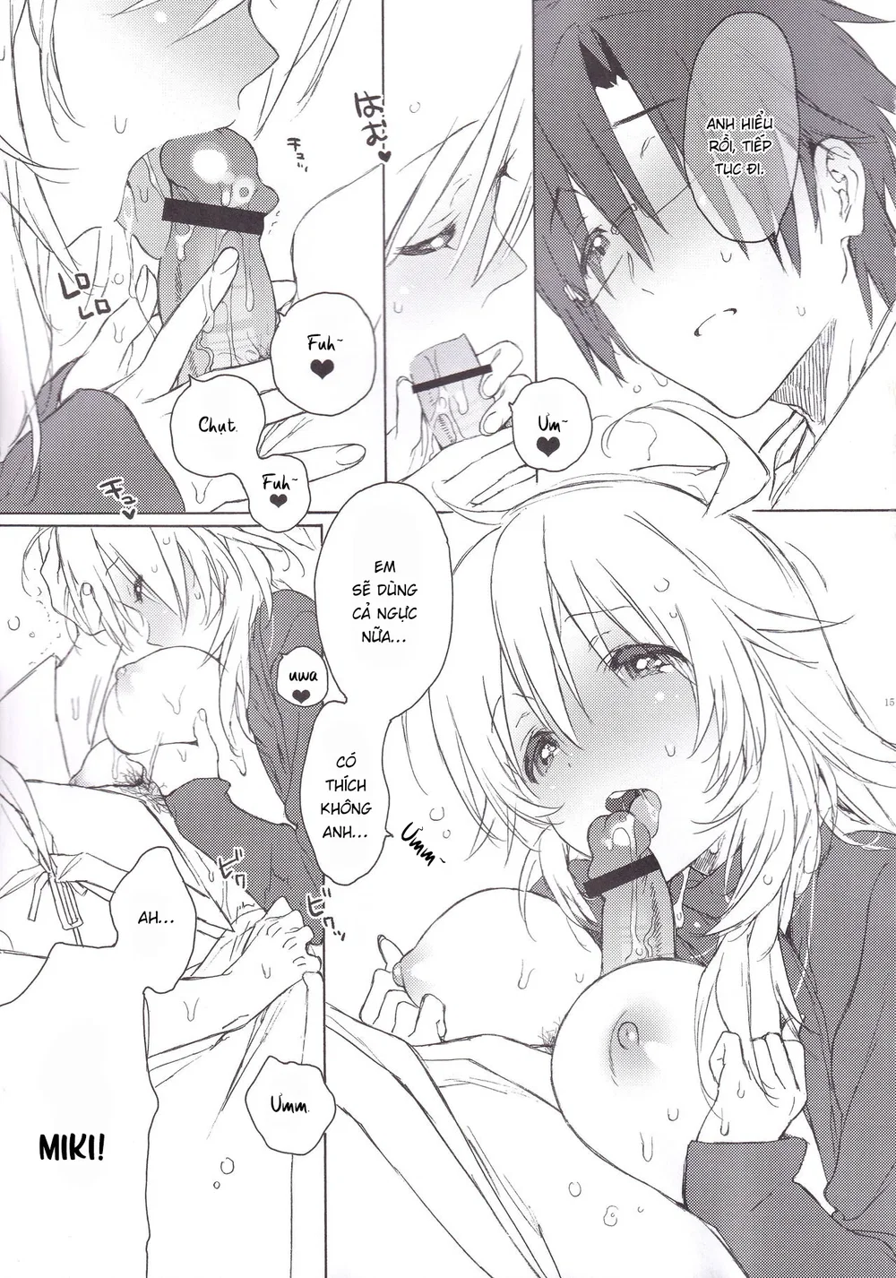 Miki Hoshii series [Honey to Miki to Kono Omoi;... - Chap 3 - 14