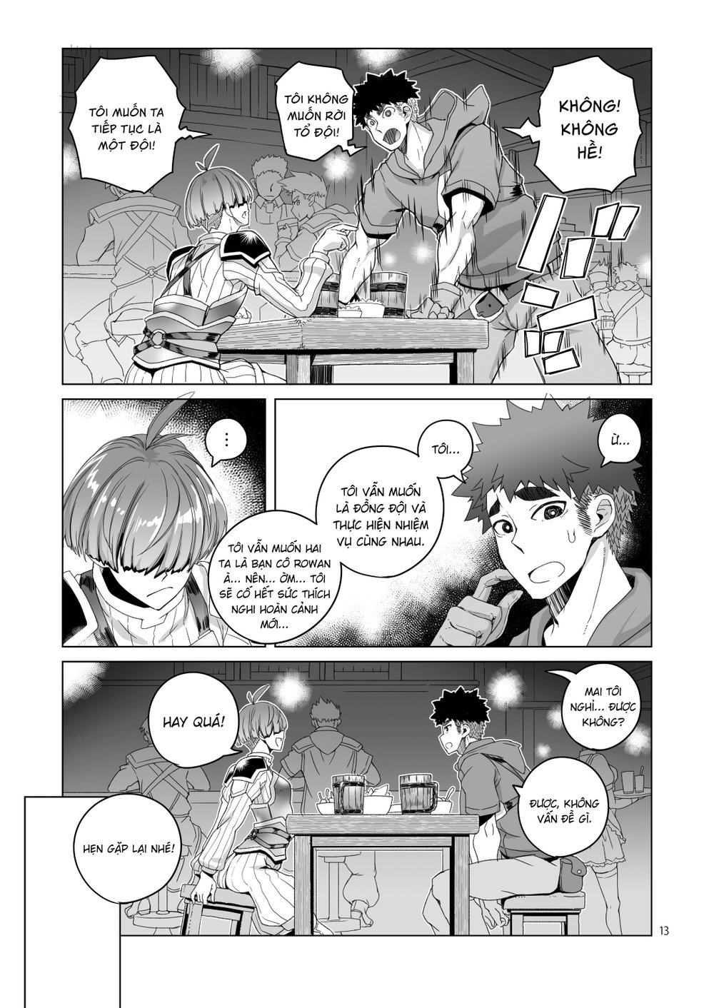 Nữ kiếm sĩ Rowan không thể che giấu bản thân mình - Chap 1 - 12
