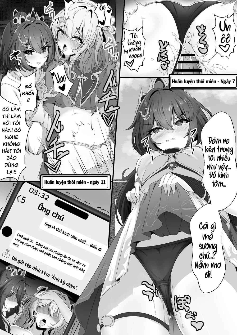Thôi miên rồi chỉnh đốn con đĩ Yunli láo toét - Chap 1 - 12