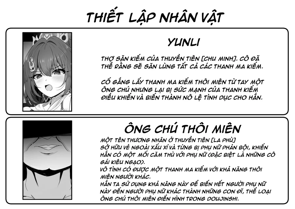 Thôi miên rồi chỉnh đốn con đĩ Yunli láo toét - Chap 1 - 4