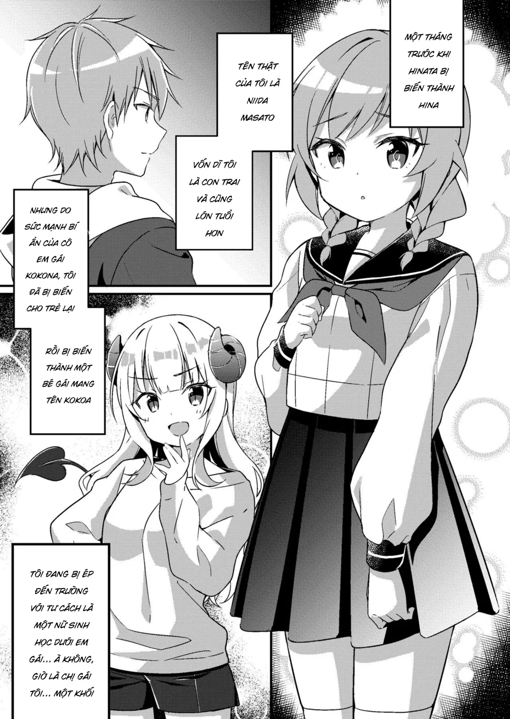 Biến Thành Em Gái Của Em Gái Tôi~ - Chap 3 - 2