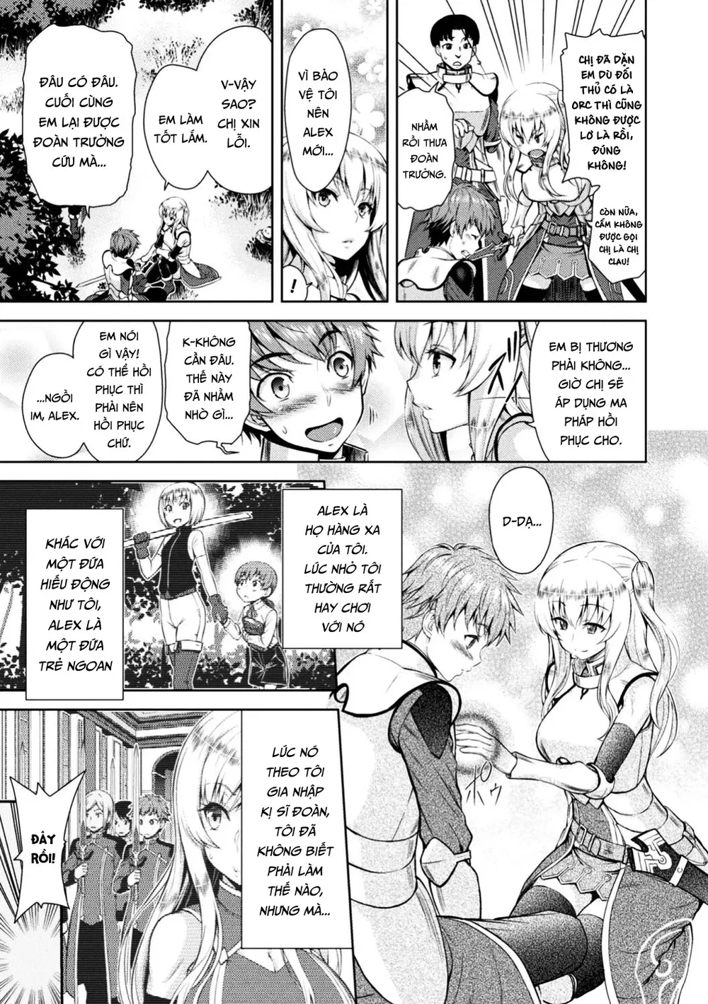 Erona ~The Fall Of A Beautiful Knight Cursed Wi... - Chap 1 - 6