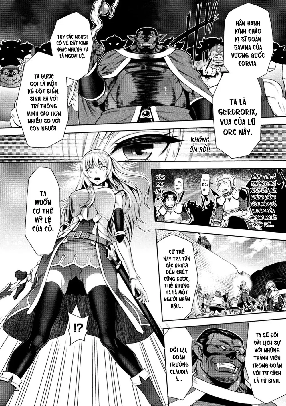 Erona ~The Fall Of A Beautiful Knight Cursed Wi... - Chap 1 - 9