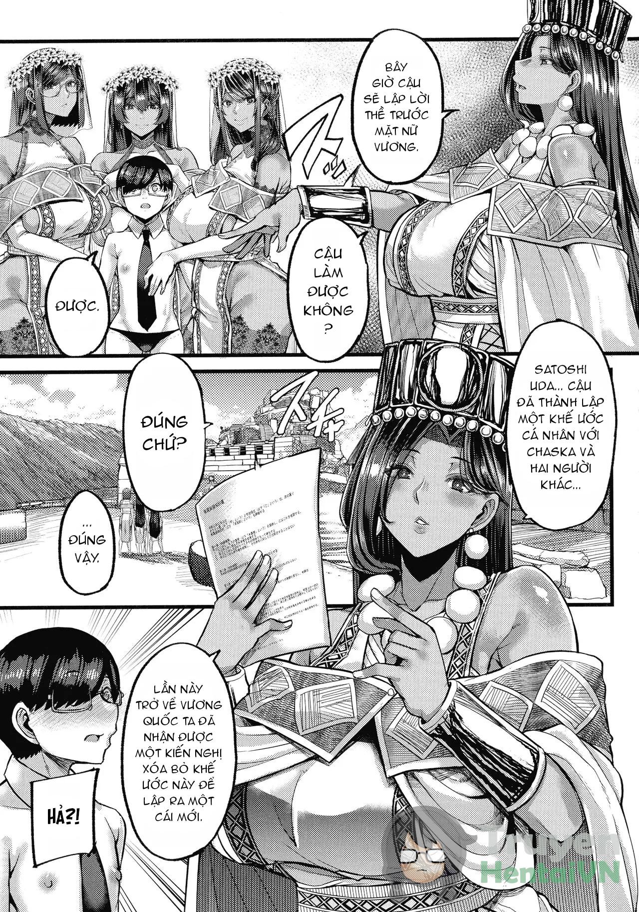 Kasshoku Hime to Himitsu no Keiyaku - Chap 4 - 13