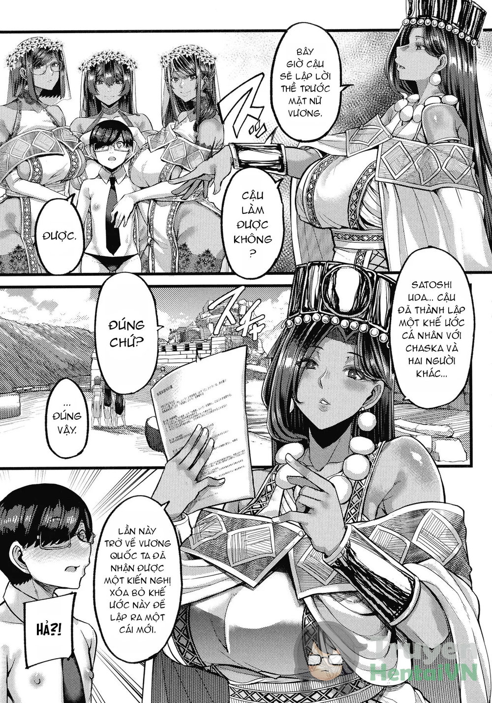 Kasshoku Hime to Himitsu no Keiyaku - Chap 4 - 13
