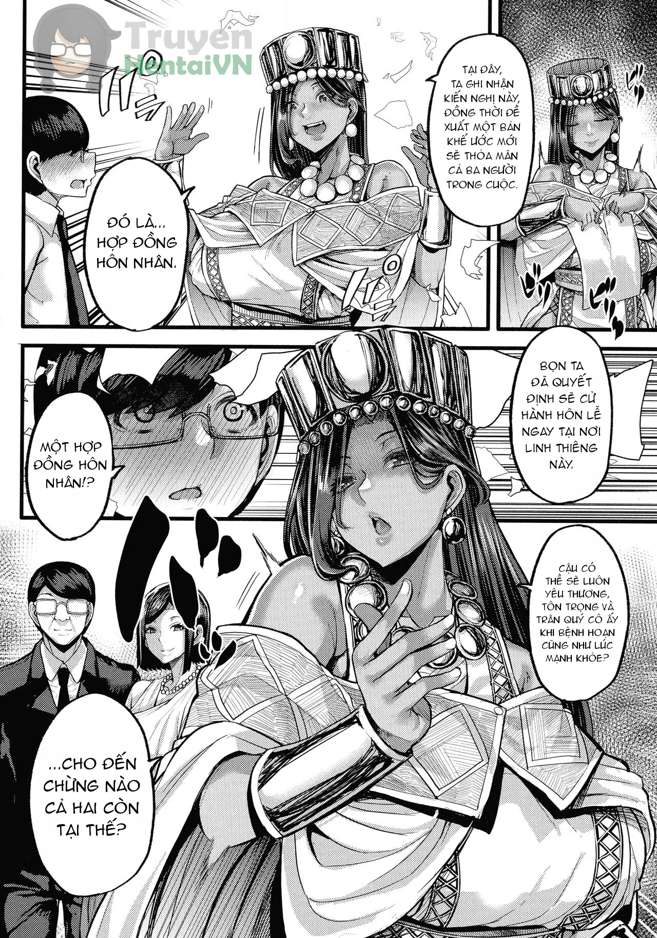 Kasshoku Hime to Himitsu no Keiyaku - Chap 4 - 14