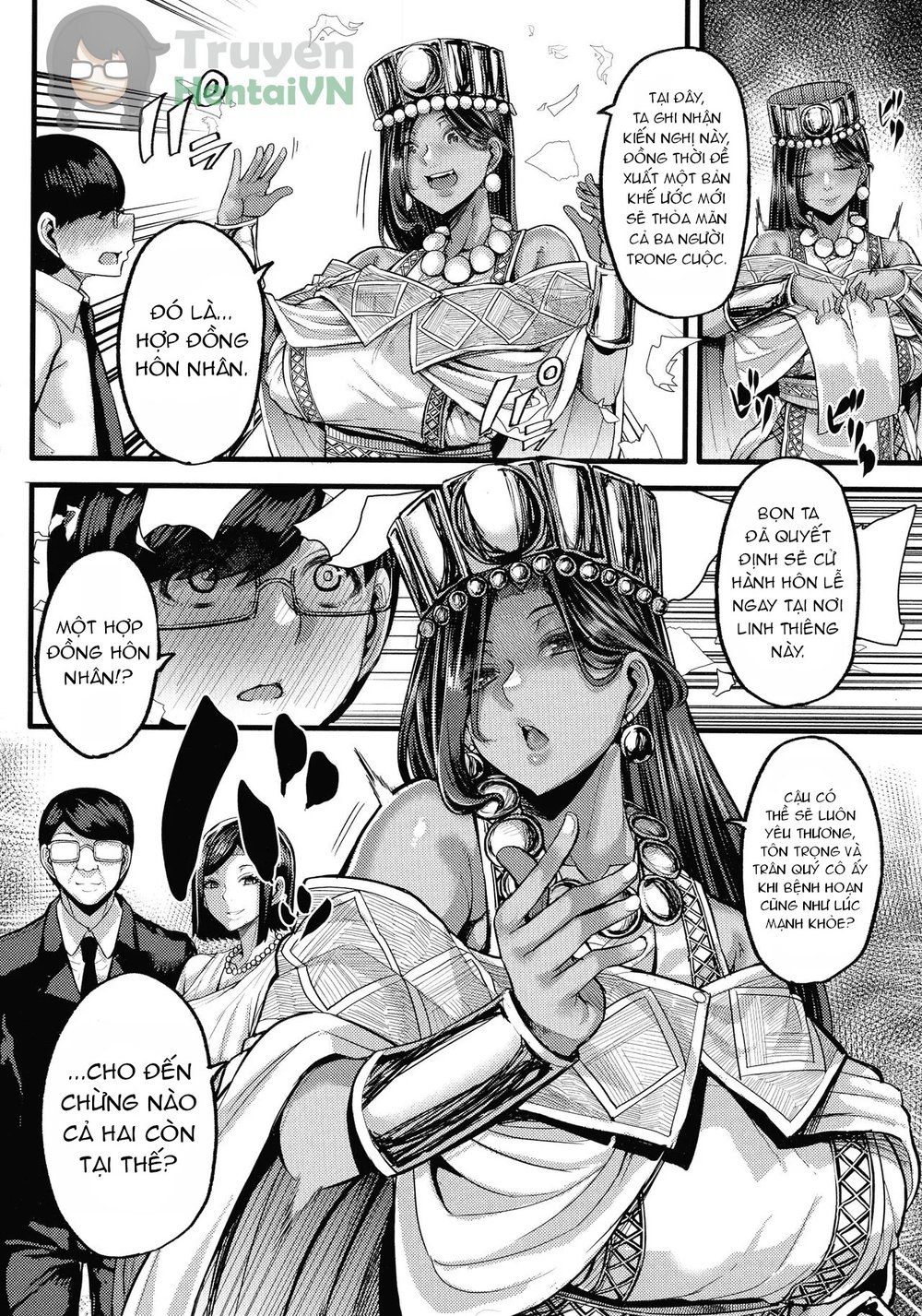 Kasshoku Hime to Himitsu no Keiyaku - Chap 4 - 14