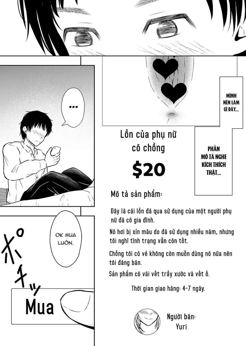 Mua lồn trên app chợ đồ được luôn - Chap 1 - 5 Mua lồn trên app chợ đồ được luôn - Chap 1 - 5
