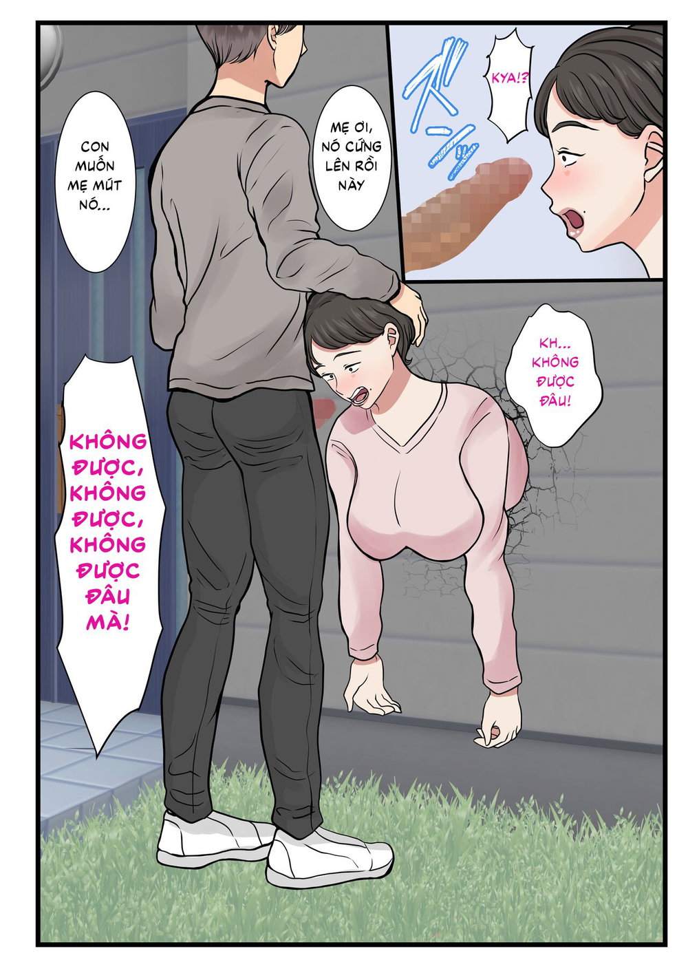 Mẹ tôi bị kẹt vào tường và không thể cử động... - Oneshot - 18