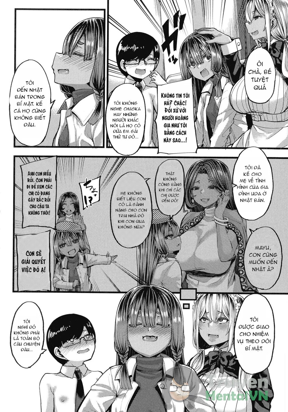 Kasshoku Hime to Himitsu no Keiyaku - Chap 3 - 11