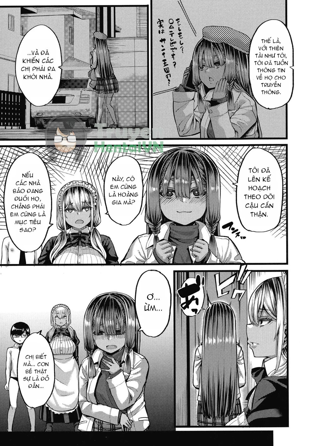 Kasshoku Hime to Himitsu no Keiyaku - Chap 3 - 12